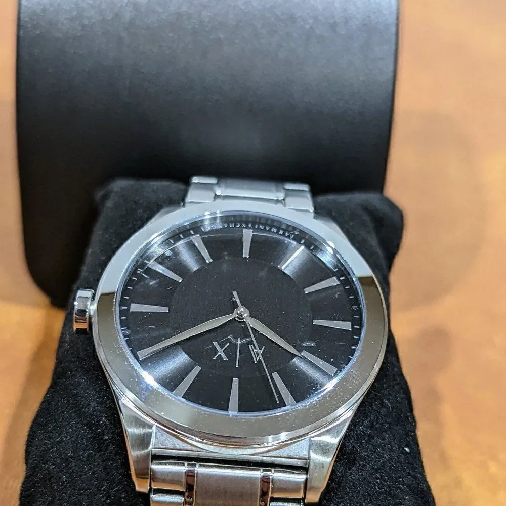 ‎Armani Exchange Men's AX2320 Silver Quartz Watch